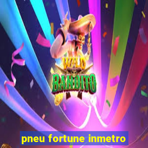 pneu fortune inmetro